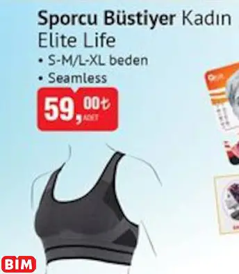 ELİTE LİFE SPORCU BÜSTİYER KADIN ELİTE LİFE SPORCU BÜSTİYER KADIN